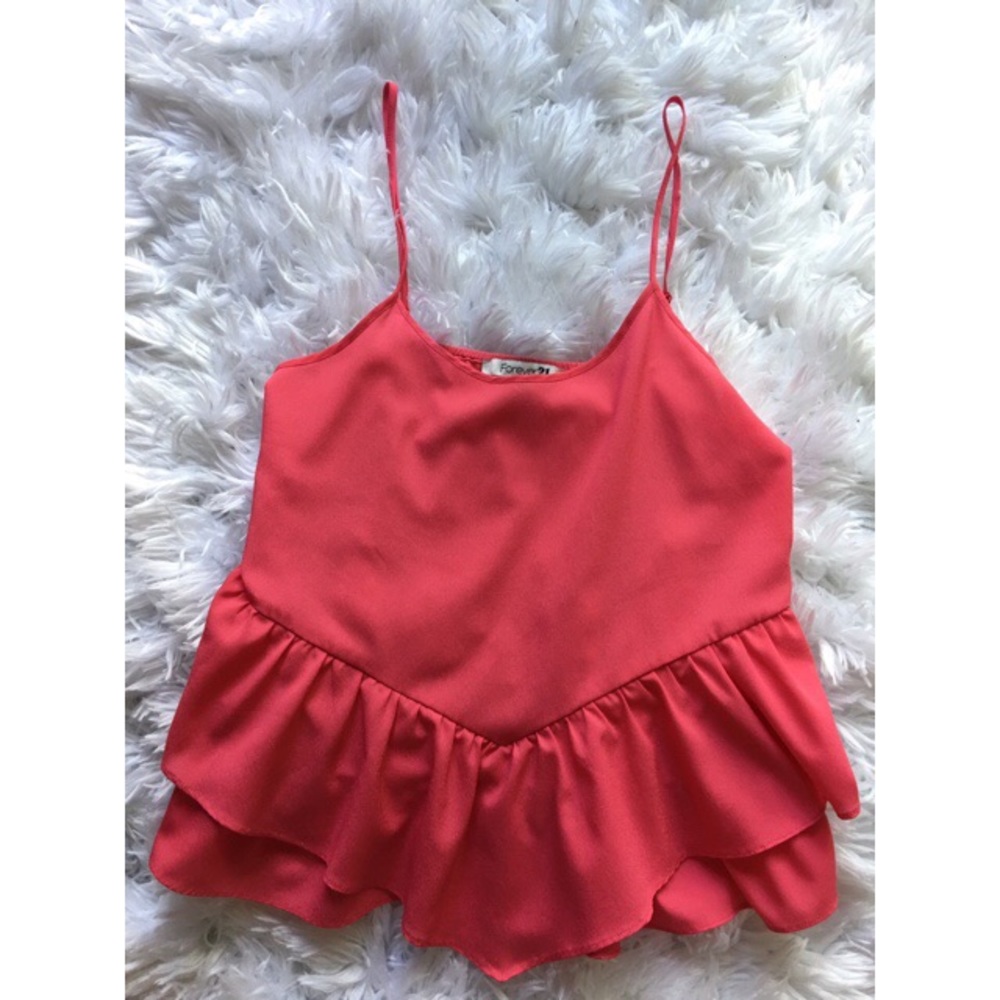 Forever 21 Ruffle Top - Picture 2 of 5